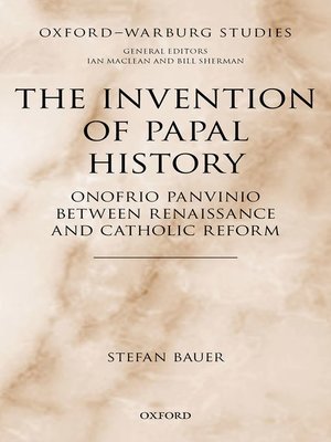 cover image of The Invention of Papal History
